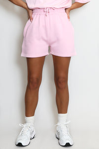 Luxe Relaxed Fit Shorts - Pink