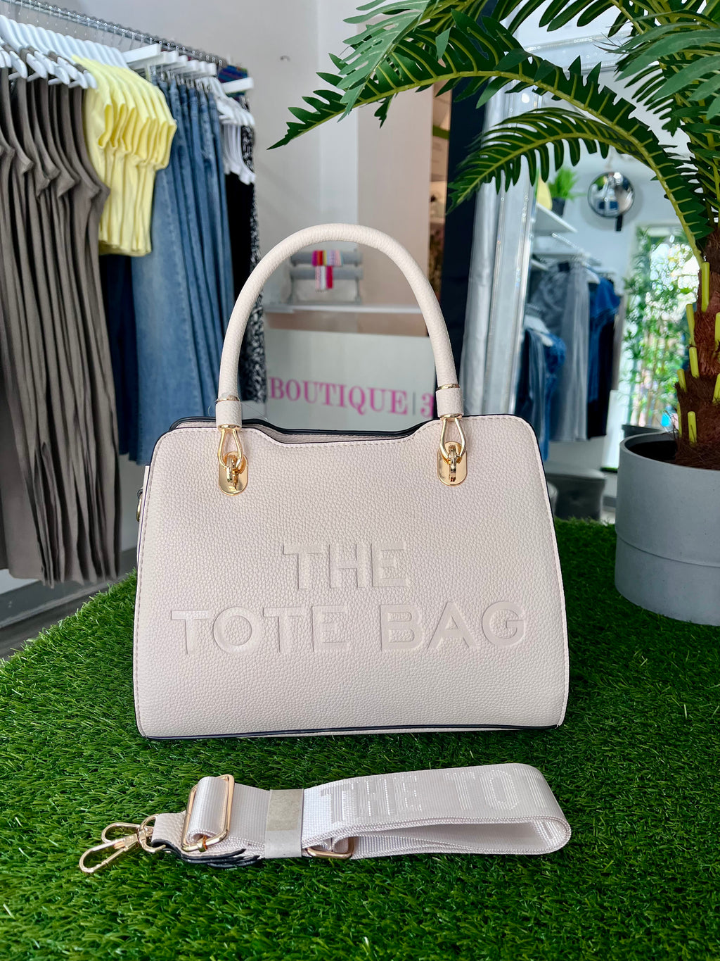 The Tote Bag - Medium - Off White