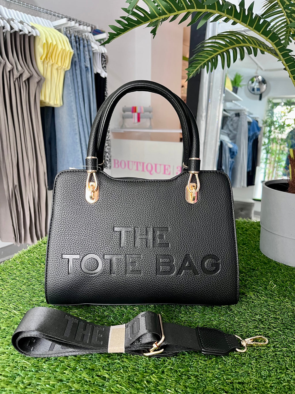 The Tote Bag - Medium - Black