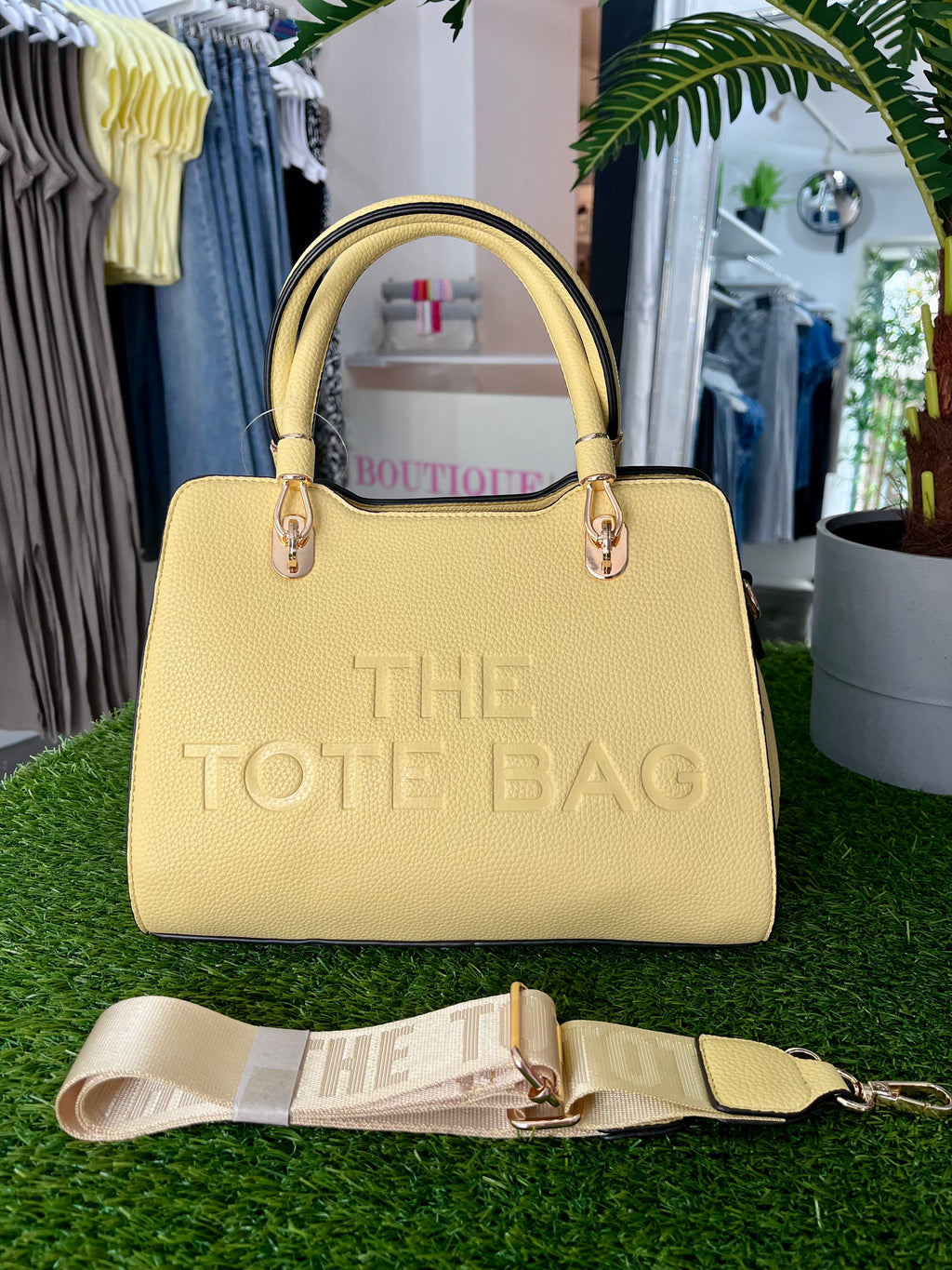 The Tote Bag - Medium - Yellow