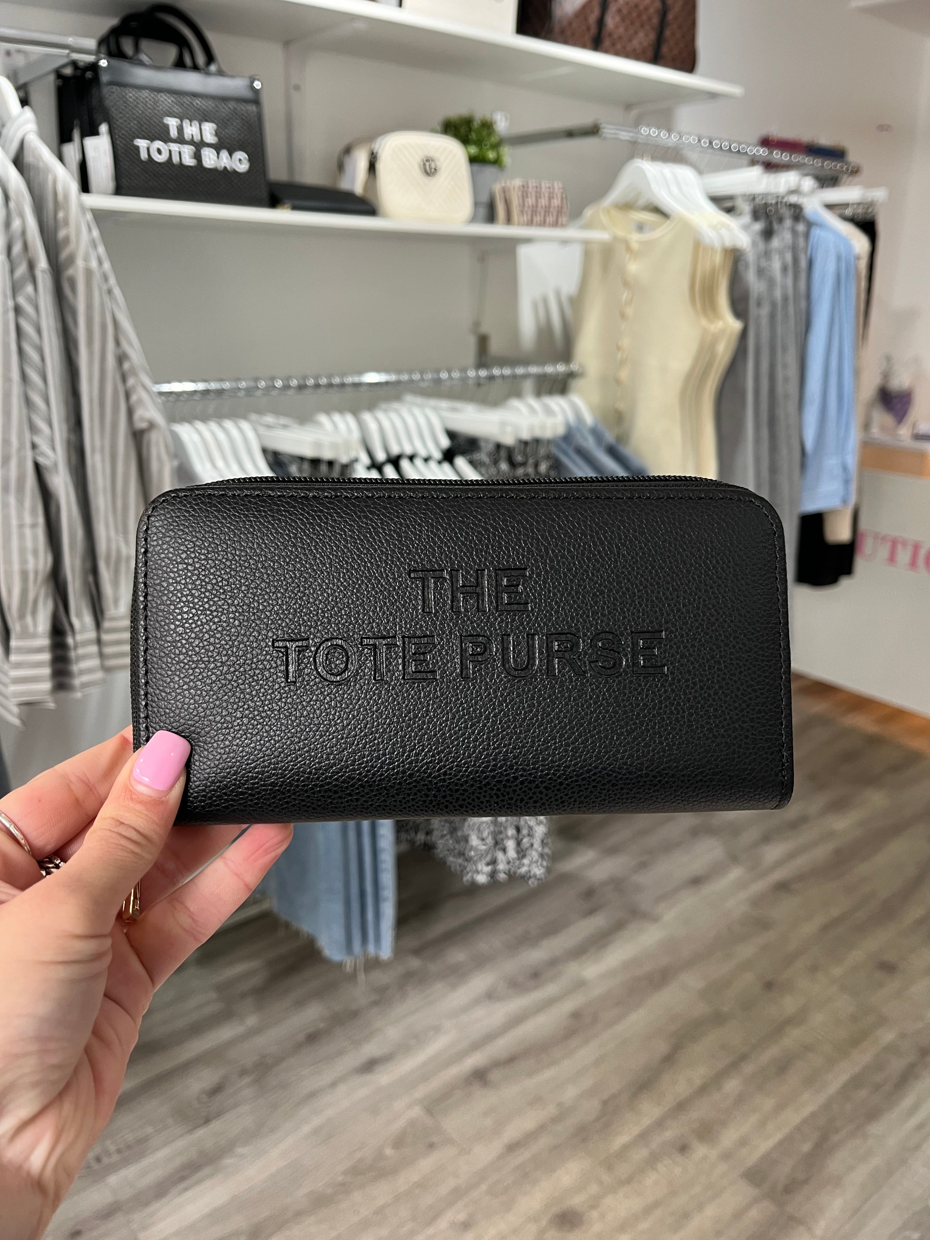 The Tote Purse - Black