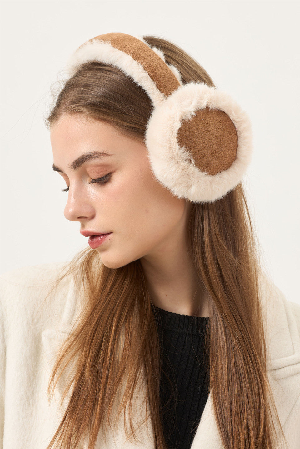 Faux Suede Fur Ear Muffs