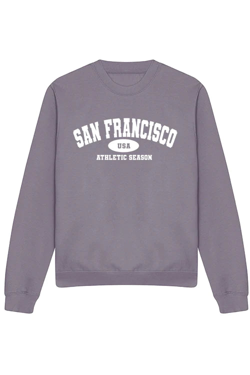 Unisex San Francisco Sweatshirt - Dusty Lilac