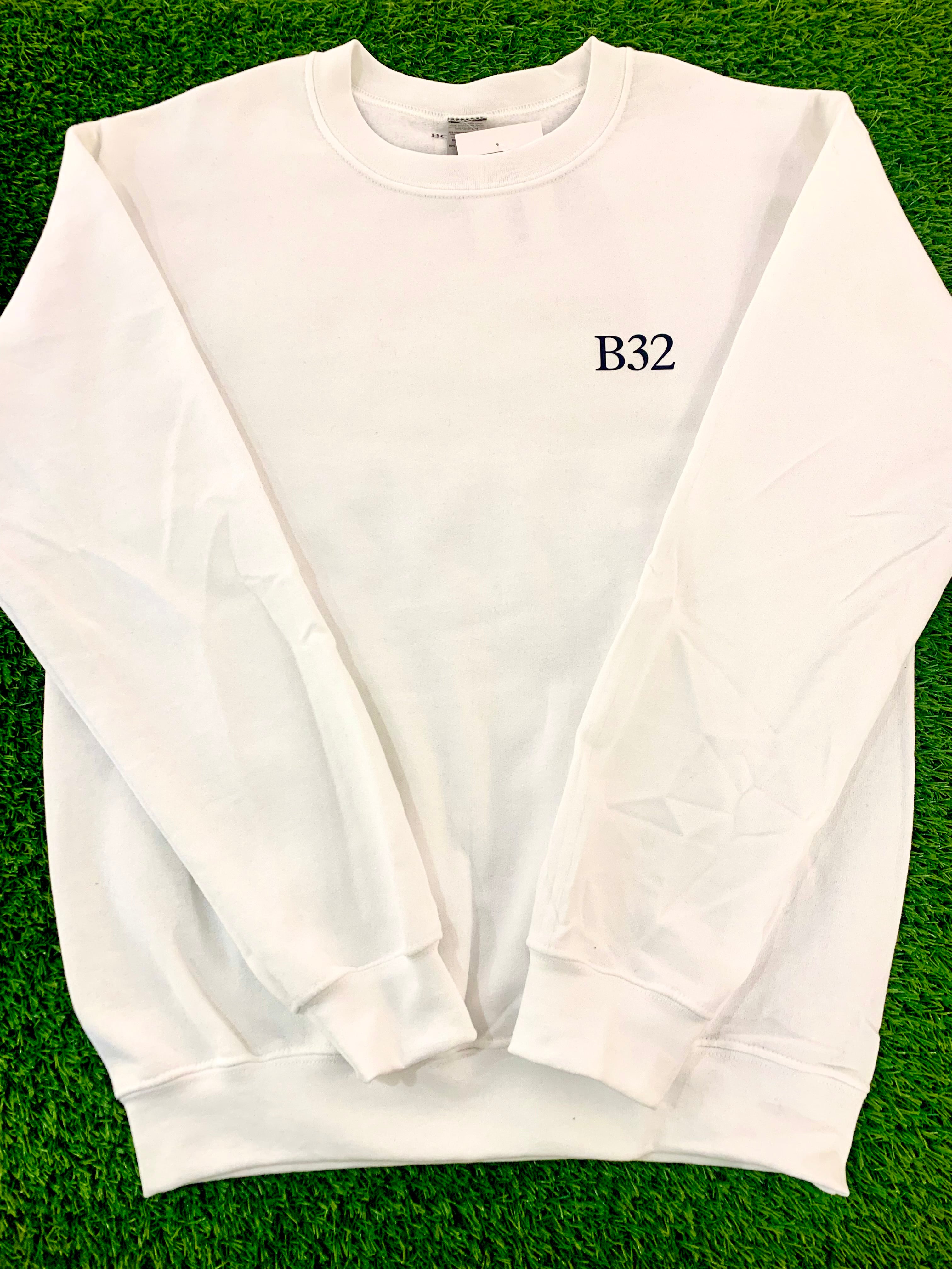 Mens B32 Sweatshirt - White